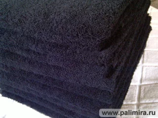 Чёрные полотенца